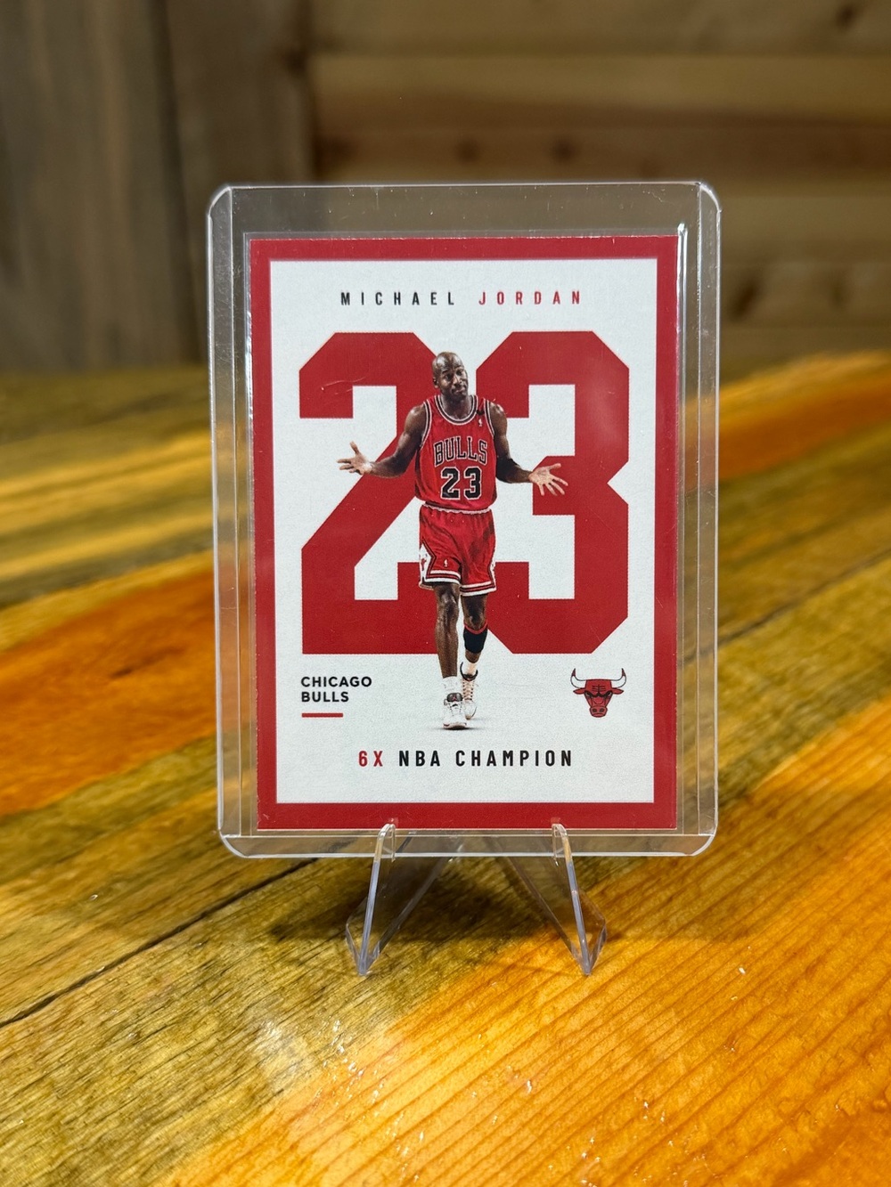Michael Jordan Chicago Bulls Custom Basketball Trading Card